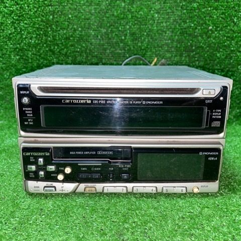当時物 旧車 carrozzeriaカロッツェリアKEH-P303カセットデッキ⁄CDS
