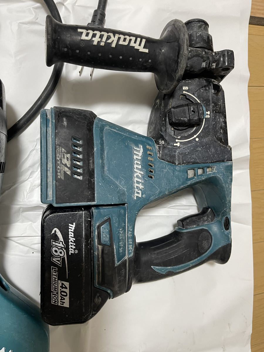 makita マキタ HR242DRFX 18V 24mm 充電式ハンマードリル【中古】