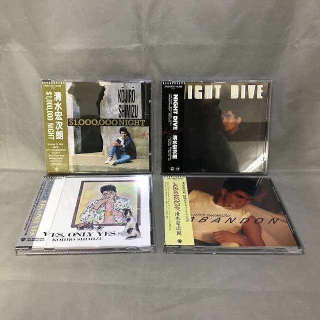  品 清水宏次朗 ABANDON NIGHT DRIVE YES ONLY YES ＄1.000.000NIGHT CD4点セット 帯付き 管理番号：046113P(し)｜売買されたオークション情報、yahooの商品情報をアーカイブ公開 - オークファン さ行