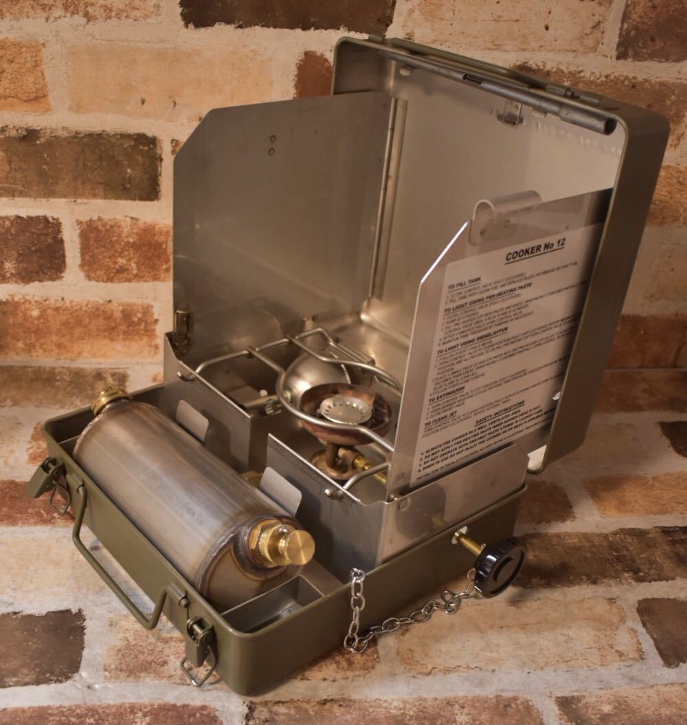 ☆奇跡のデッドストック☆ Cooker No.12 DIESEL BRITISH STOVE NATO