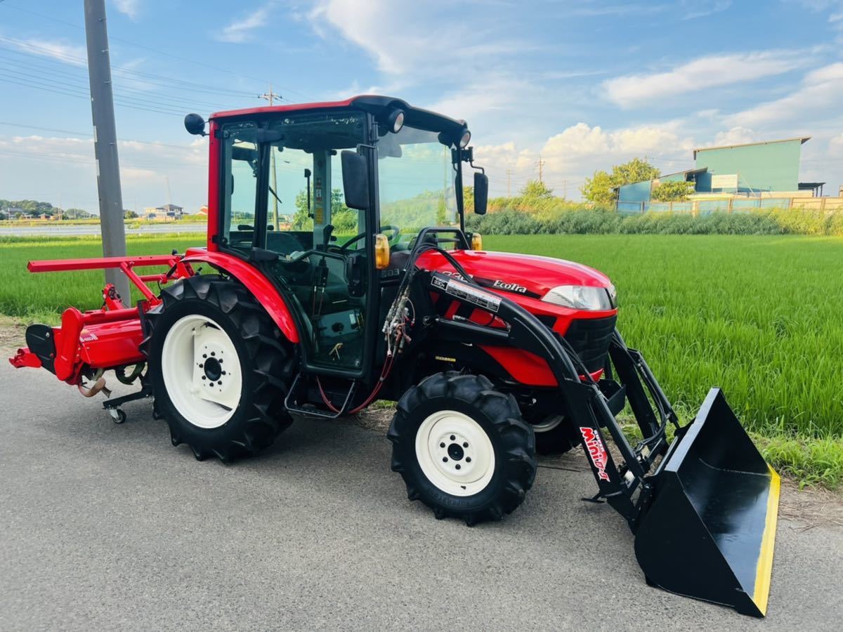 ヤンマーエコトラ EG330 YANMAR EcoTra 4WD MiNi ローダーバケット 