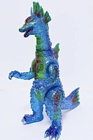 チタノザウルス フィギュア ソフビ MSS ゴジラ ゴジラEX 第17弾 クリア