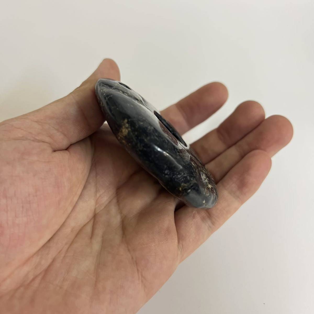 翡翠勾玉 出土品 掲載 他 翡翠勾玉(ヒスイ) 図録） 弥生〜古墳時代