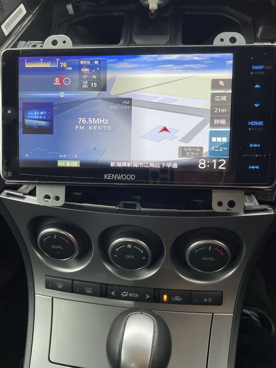 ケンウッド MDV-M906HDW 彩速ナビ 7型ワイド Bluetooth フルセグ DVD