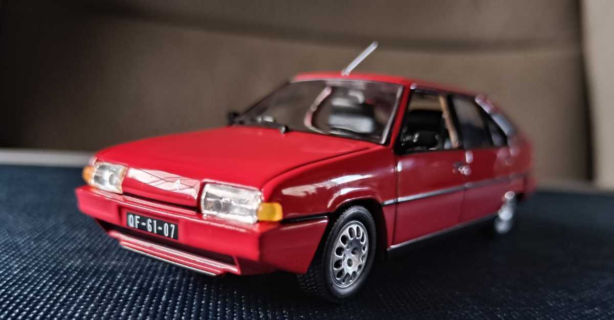 シトロエン BX 1/43 ALTAYA ミニカー シトロエンBX16TRS 1/43 Altaya フランス ミニカー アルタヤ