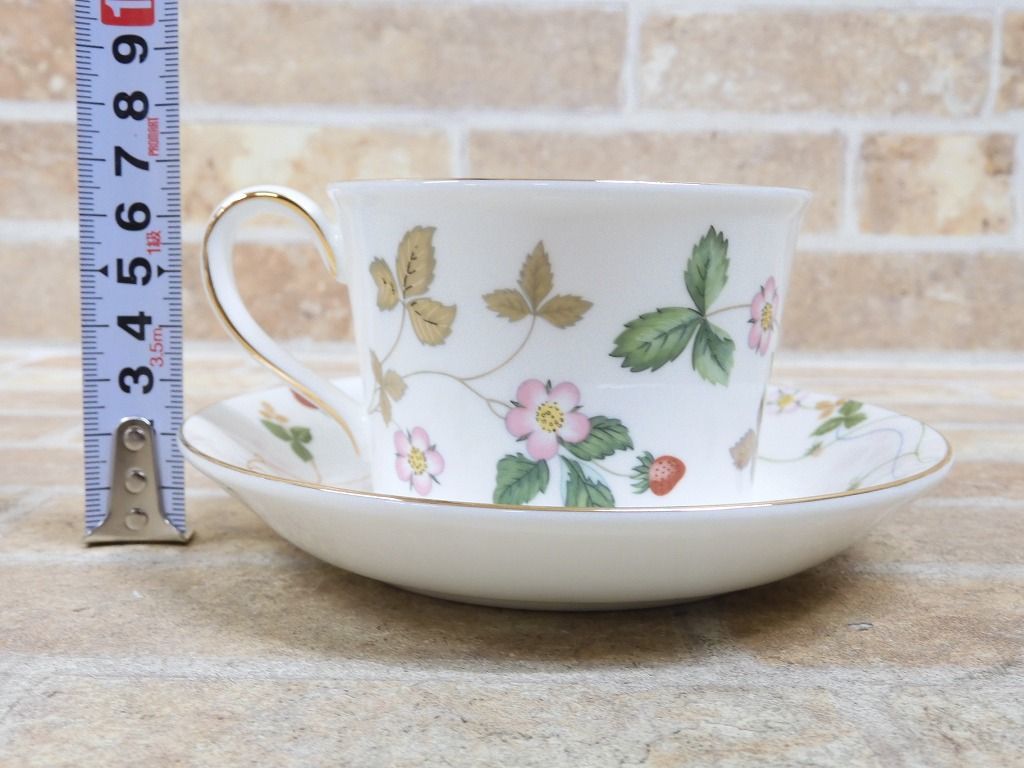 WEDGWOOD/ウェッジウッド ワイルドストロベリー カップ＆ソーサー