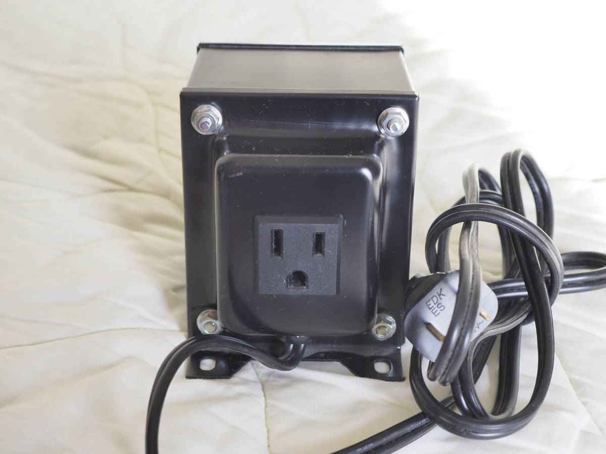 115V用ステップアップトランス ステップアップ・トランス (600W容量) 100V→115V 中古 1. 【公式通販】