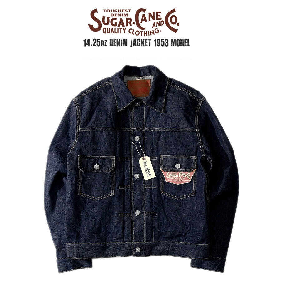 SUGAR CANE◇シュガーケーン◇デニムジャケット Gジャン／40L SUGAR