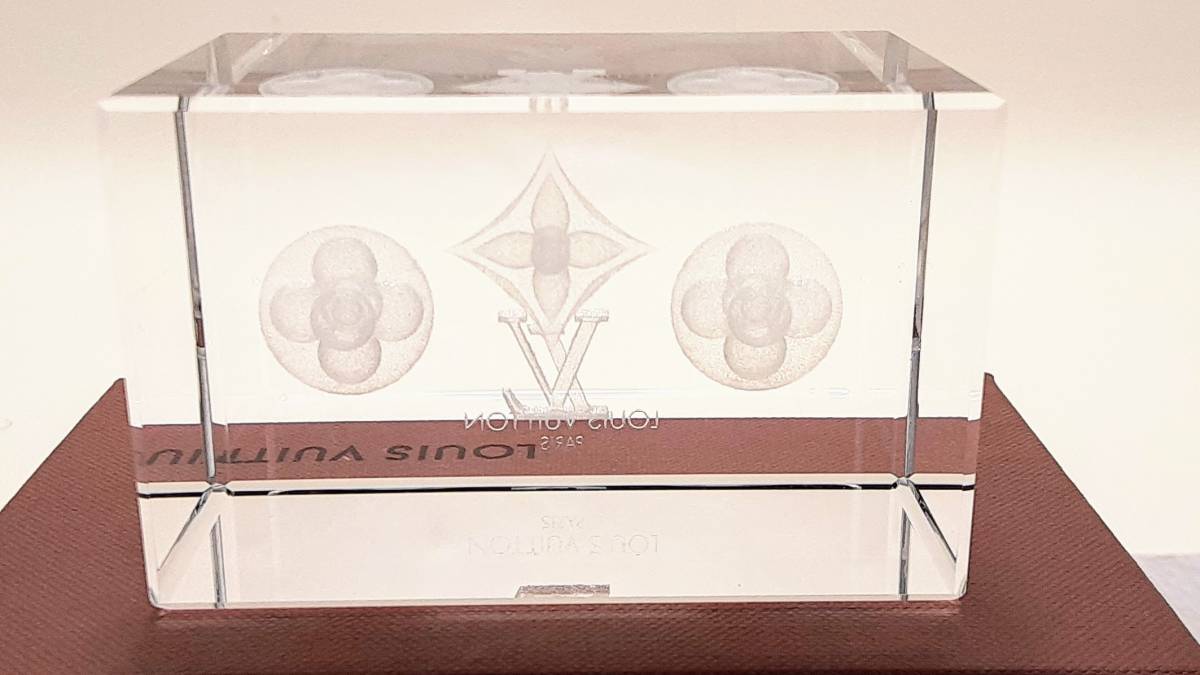 顧客限定 レア】 LOUIS VUITTON ルイヴィトン ペーパーウエイト 