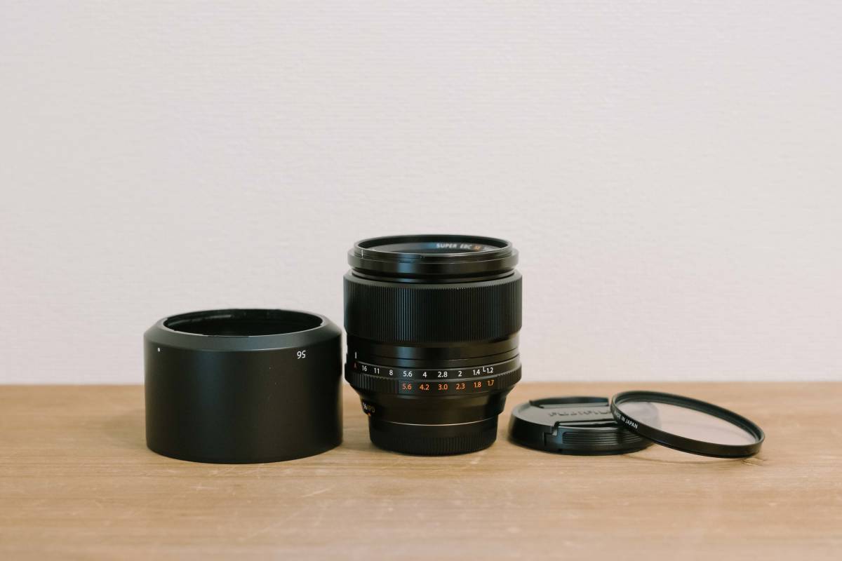 FUJIFILM XF56mmF1.2 R APD フジフィルム 保護フィルターセット 単焦点