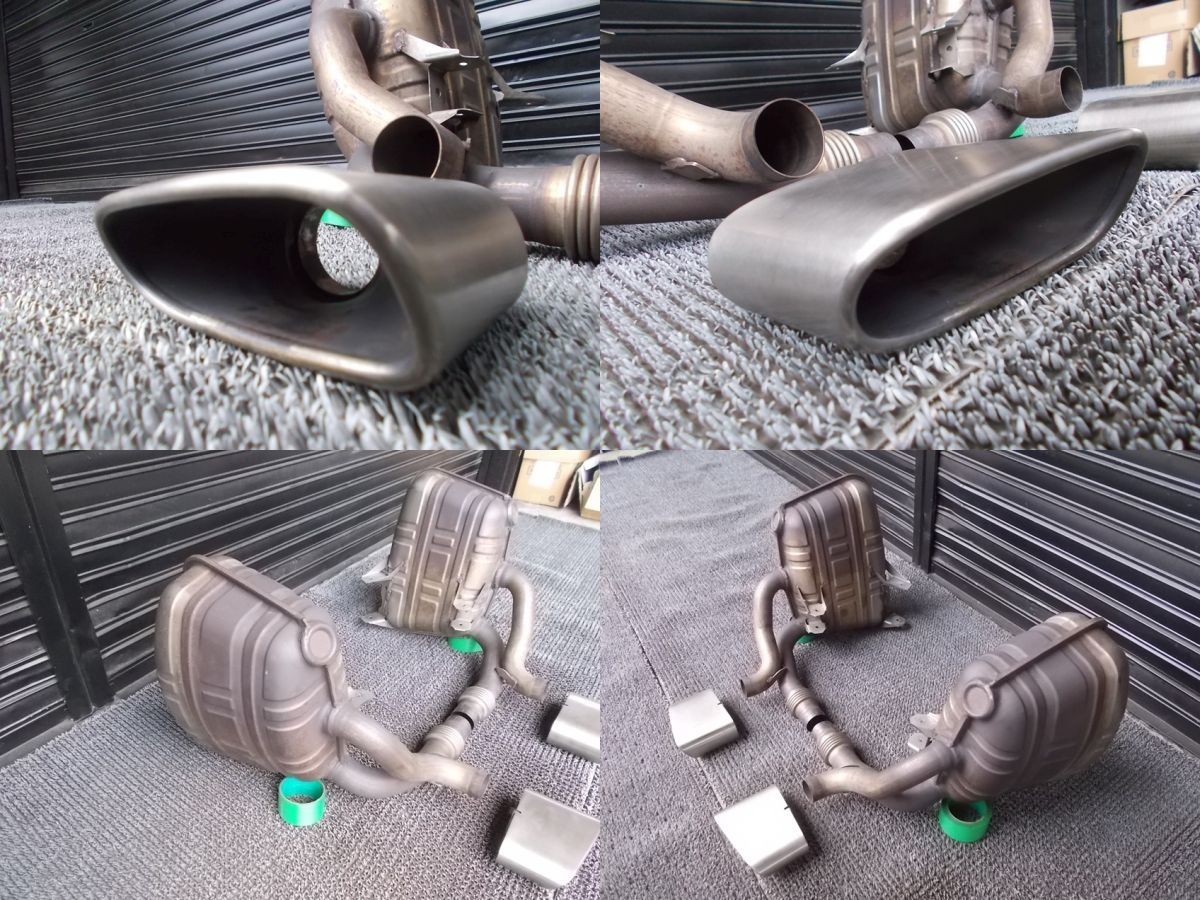 ☆売切り!☆ポルシェ 911 997 カレラ 純正 ノーマル マフラー 