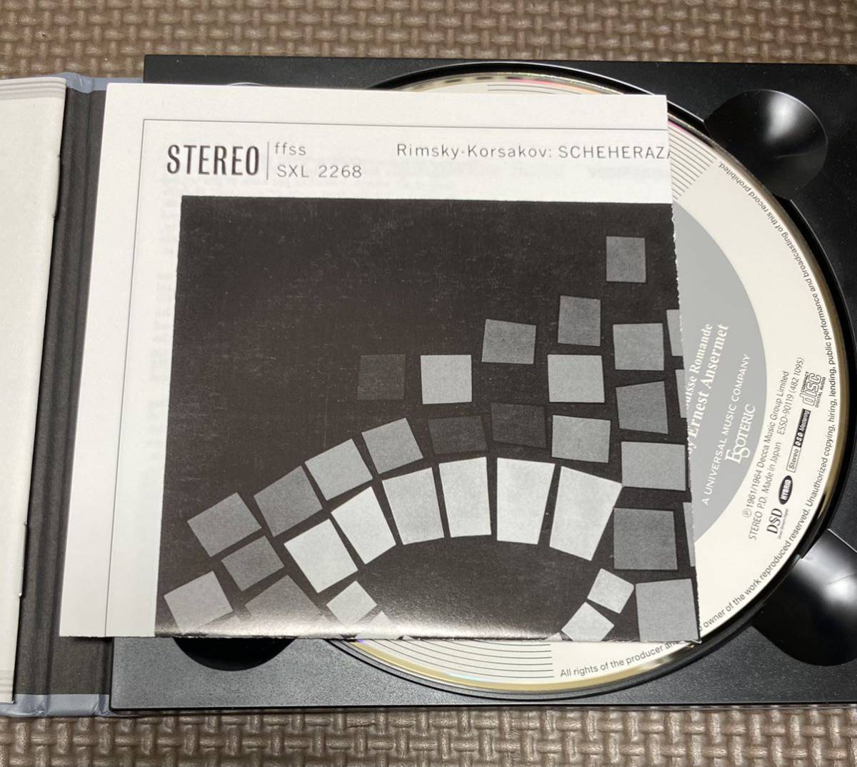 ESOTERIC SACD アンセルメ　R＝コルサコフ 「シェエラザード」他 SACD ESOTERIC 「シェエラザード」他 R＝コルサコフ R アンセルメ : R