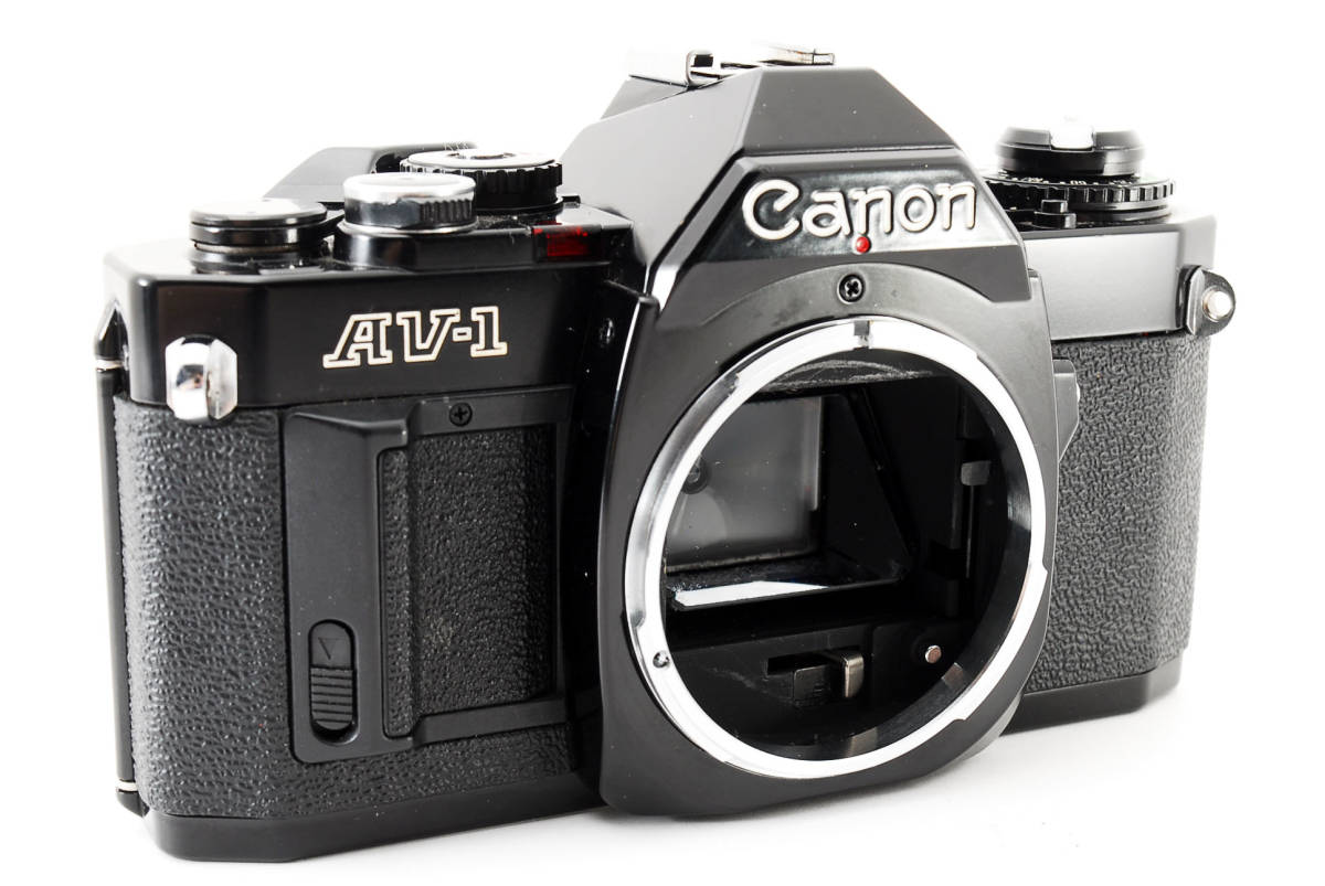□動作確認済み□ キャノン Canon AV-1 ボディ（ブラック） ♯0106