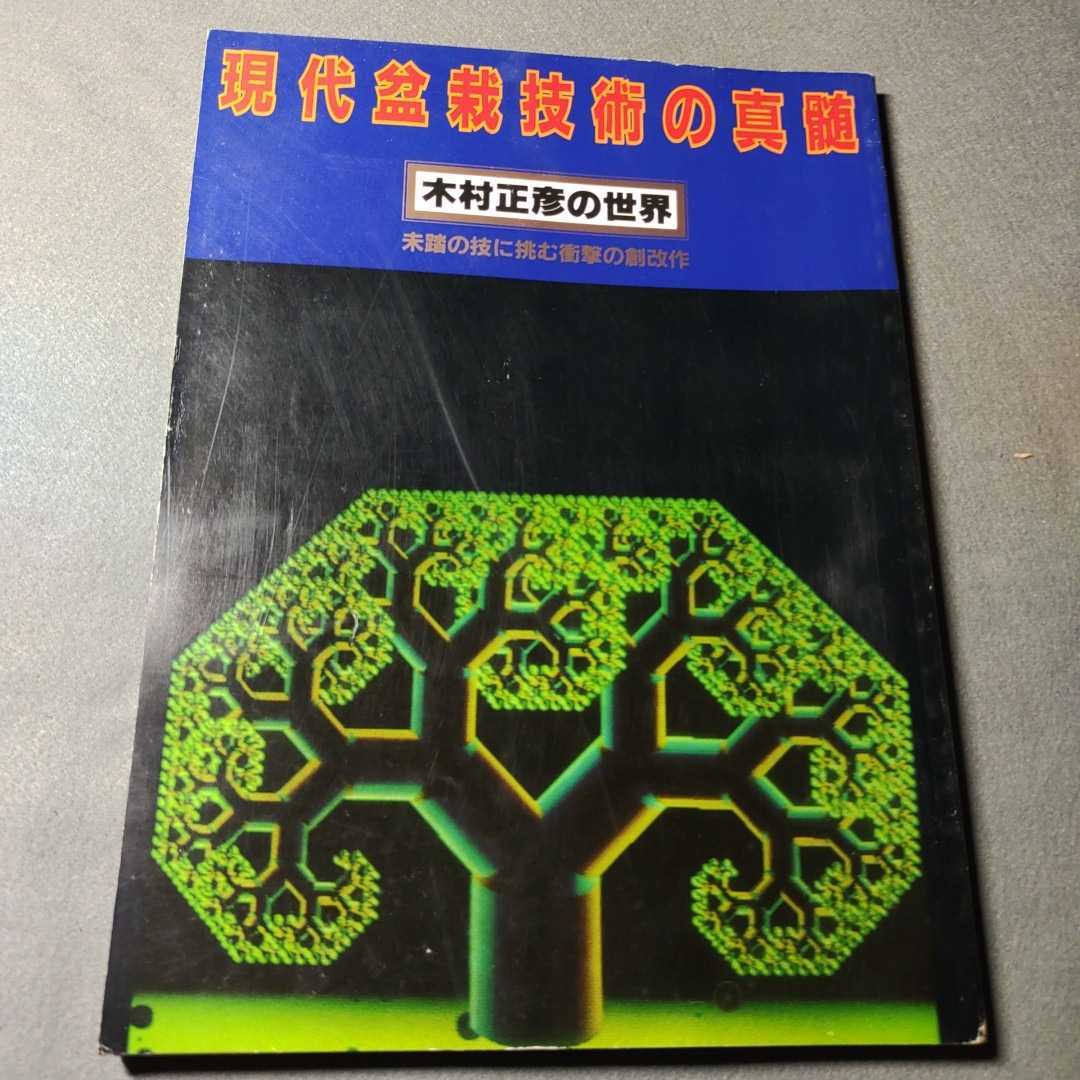 木村正彦の世界 即決送料無料 近代出版 月刊近代盆栽別冊 現代盆栽技術