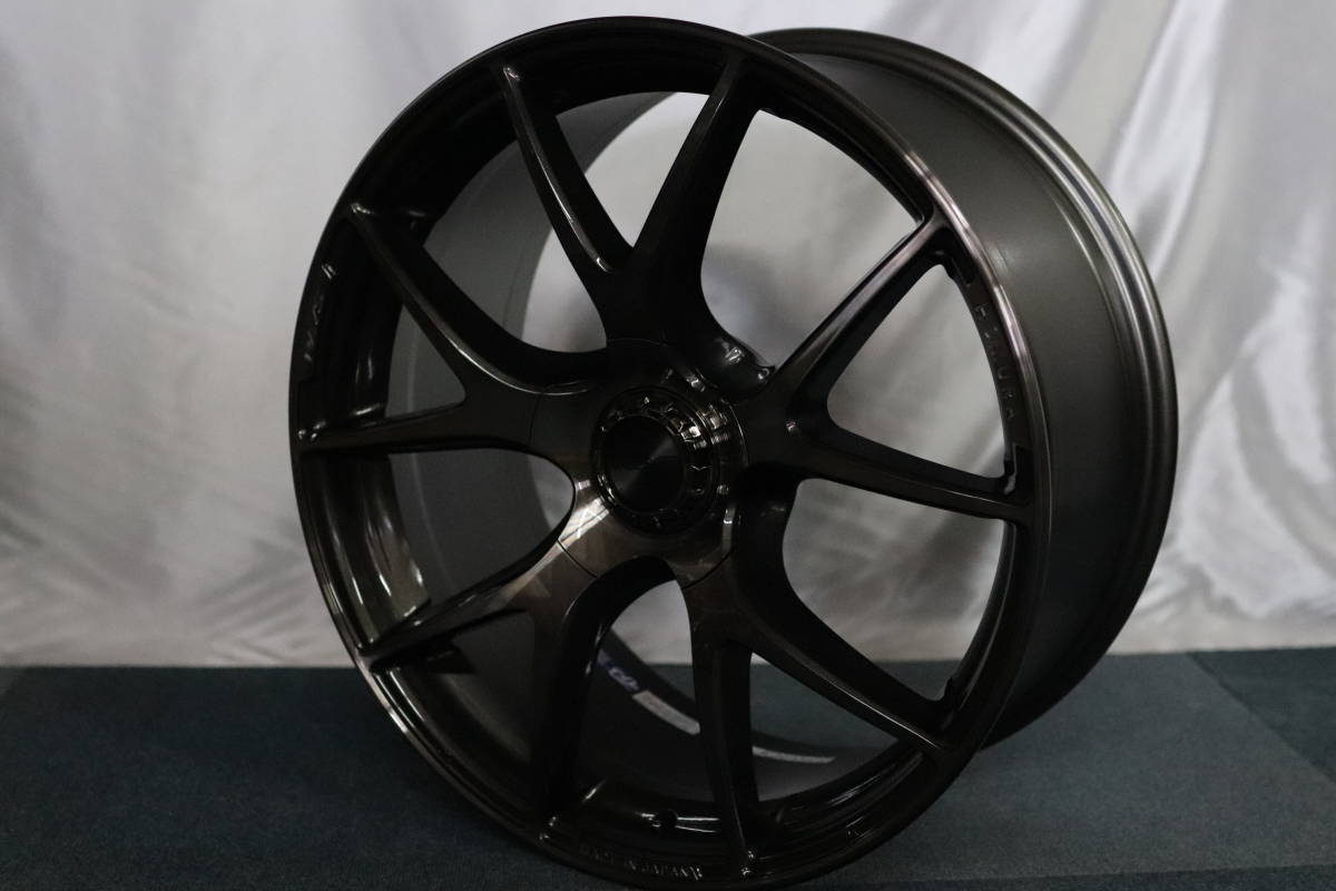 ☆送料無料☆RAYS HOMURA 2×5S 19インチ 8.5J +38 5/114.3 カラー：HG 