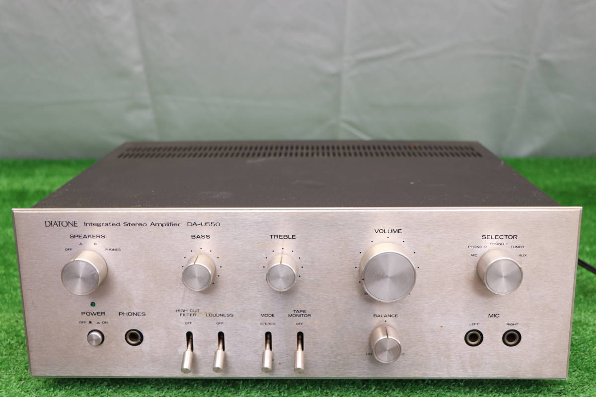 DIATONE DA-U550 プリメインアンプ 【公式通販】
