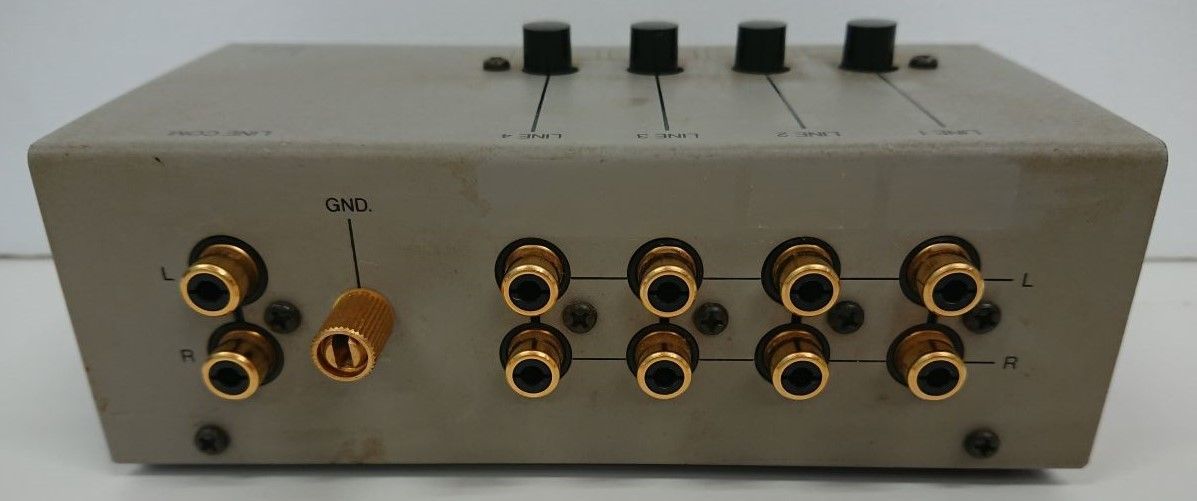 オーディオ/ジャンク扱い/LUXMAN AS-4III ラインセレクター/動作未確認