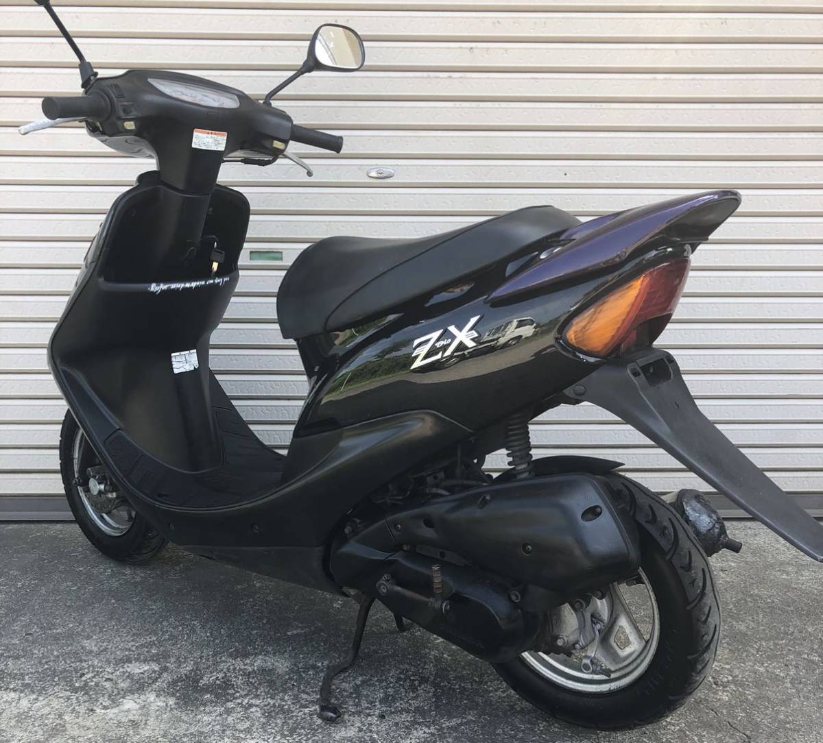 ライブディオ ZX DIO 茨城 ホンダ AF35 人気の黒 ゼッペケ 2スト 原付 