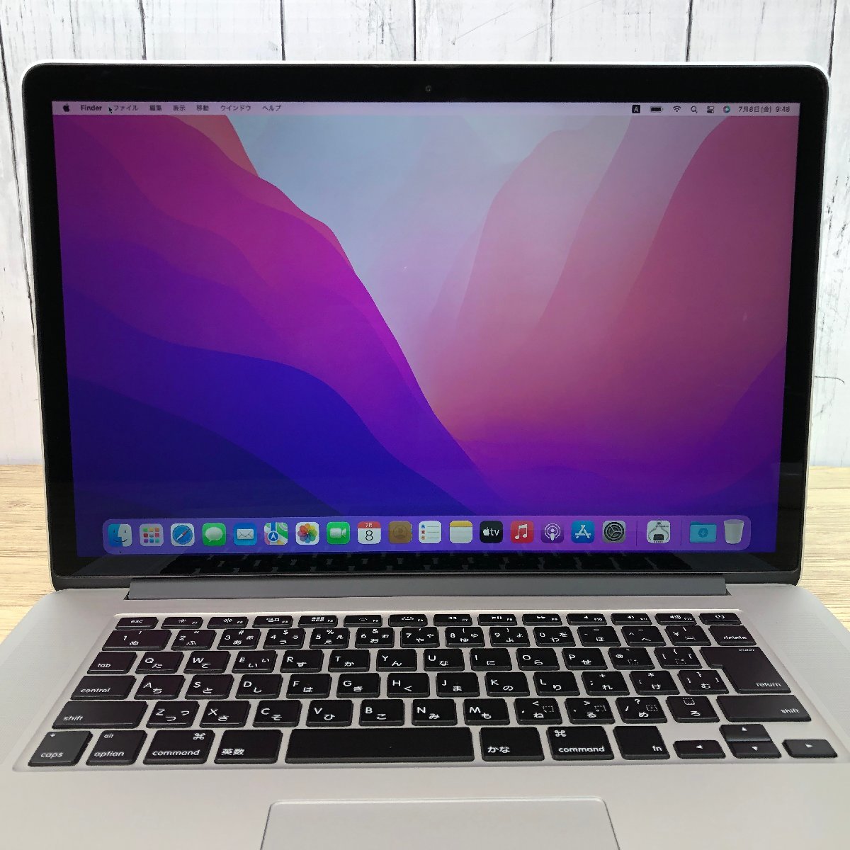 難あり】 Apple MacBook Pro Retina 15inch Mid2015 A1398 Core i7 2.2