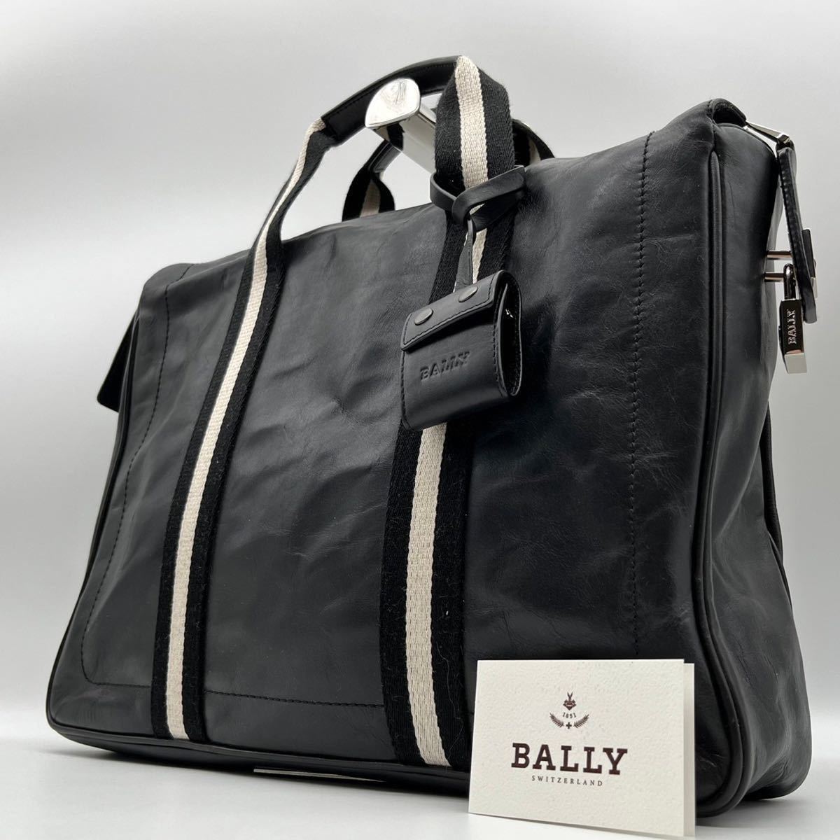 1円～【美品】バリー BALLY トートバッグ ハンドバッグ ビジネスバッグ
