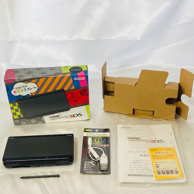  1円 動作良好 付属品完備 New NINTENDO 3DS ブラック 任天堂 Black 送料全国520円 別売り充電器(ニンテンドー3DS本体)｜売買されたオークション情報、yahooの商品情報をアーカイブ公開 - オークファン ニンテンドー3DS本体