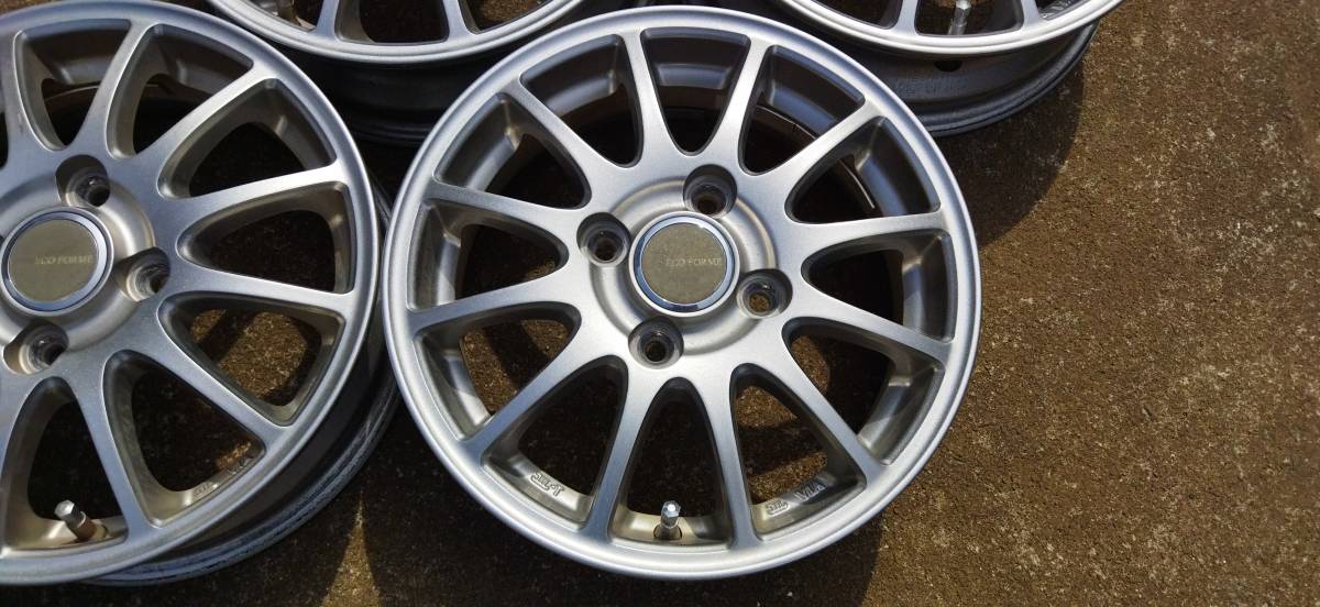 ECO FORME エコフォルム 13インチ BRIDGESTONE 4本セット PCD100 4本 