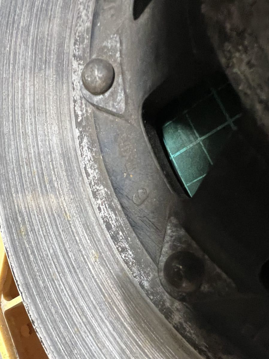 z750four kz1000 900 純正フロントブレーキローター 4穴 z750d1 z1 z2
