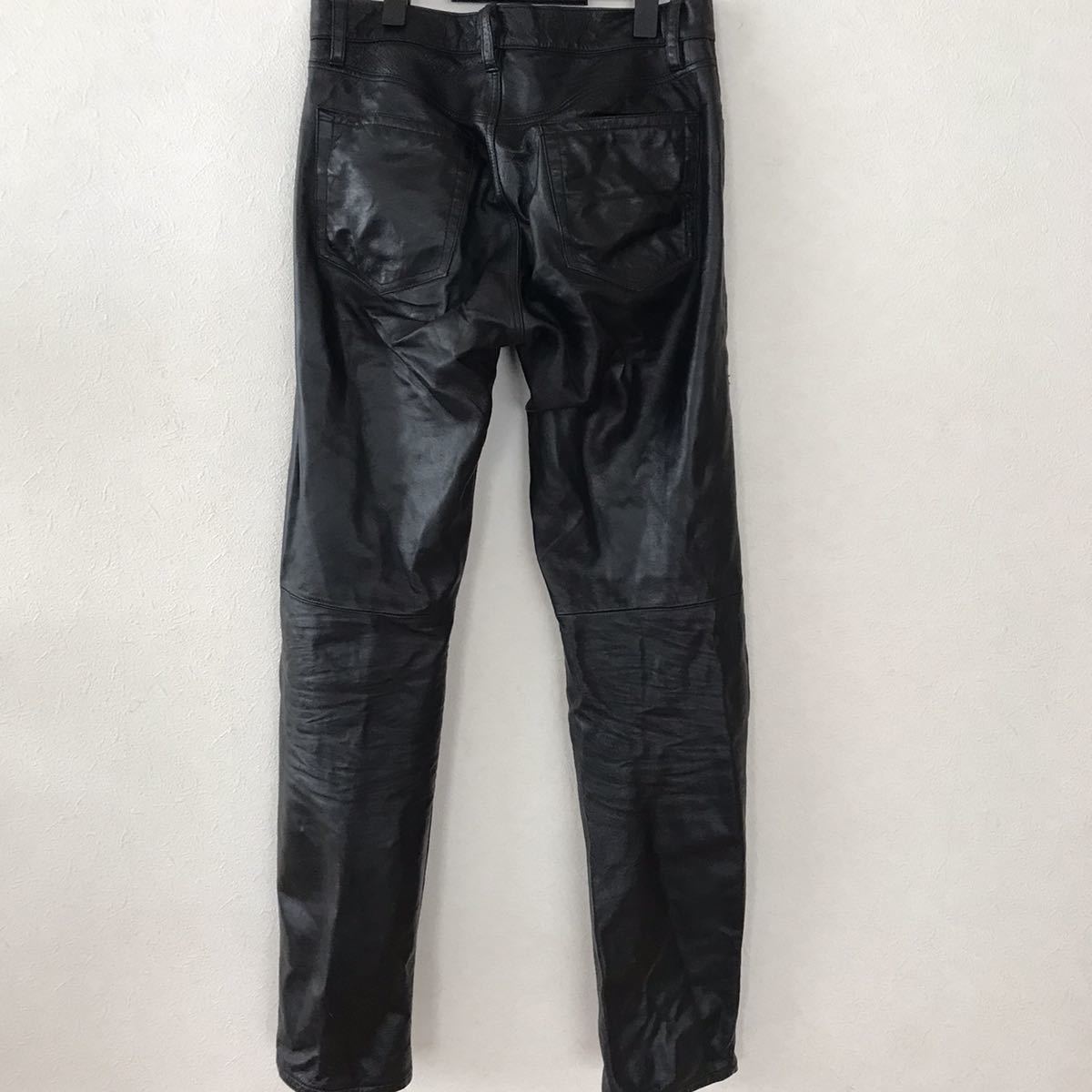 COMME CA ISM コムサイズム レザーパンツ 革パンツ COMME CA ISM（コムサイズム） パンツ フェイクレザー スリムパンツ