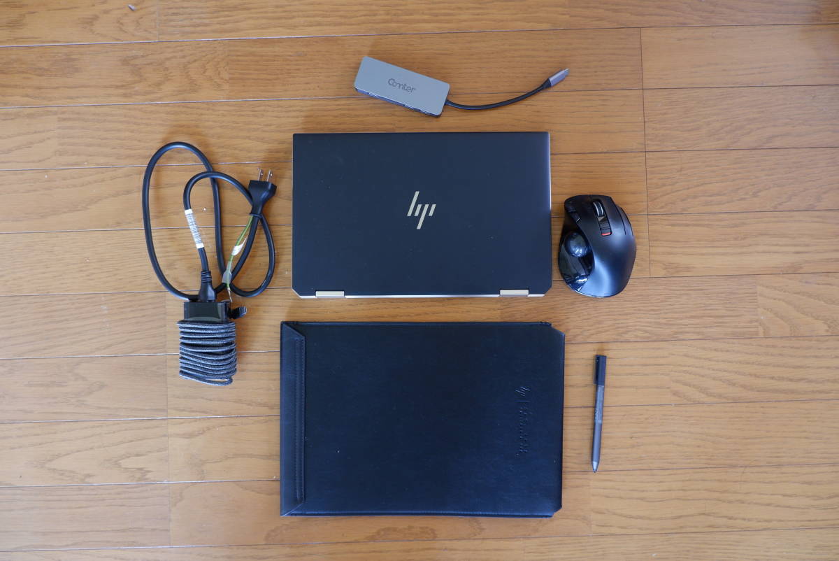 マウス・USB Cハブ付き】HP Spectre x360 13-aw0000 十代i7 512gb ssd 