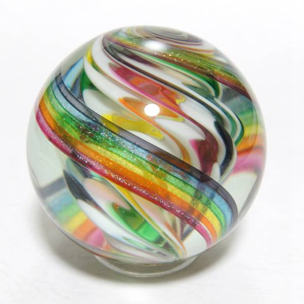 ☆アメリカのビー玉「レインボー・バンデッド」☆