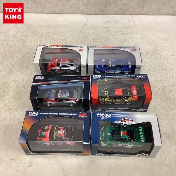 1円～ エブロ 1/43 ZENT CERUMO SC SUPER GT 2006 ＃1 EPSON NSX SUPER GT'06 No.32 他