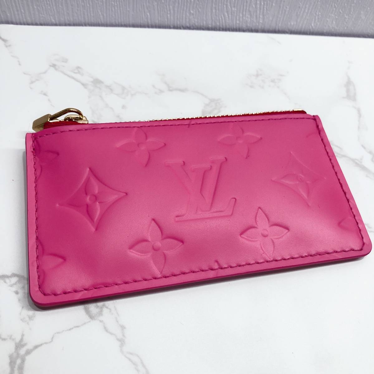 Louis Vuitton(ルイ・ヴィトン) ヴェルニ コインケース マットピンク 