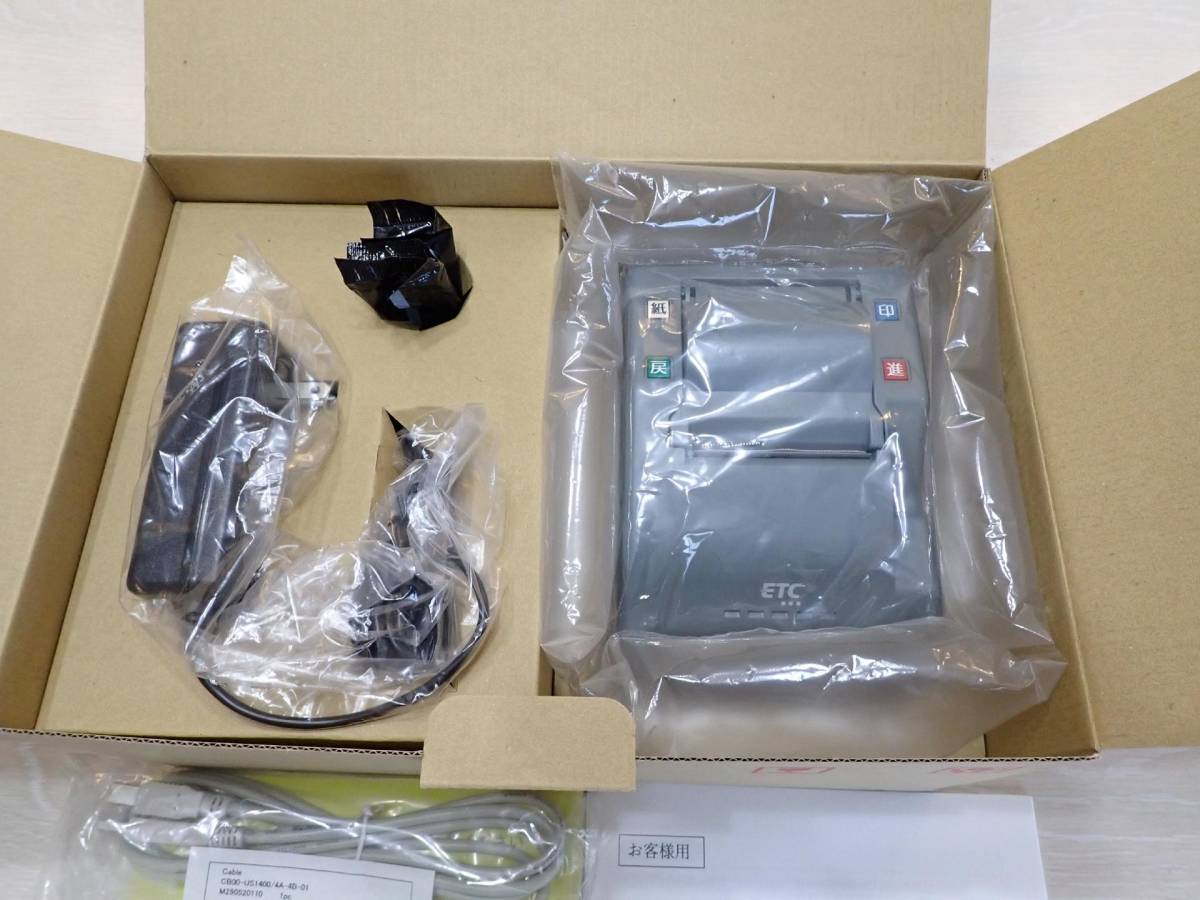 ほぼ未使用！ 中古美品！ DENSO デンソー ETC 卓上 プリンター EP-D19 