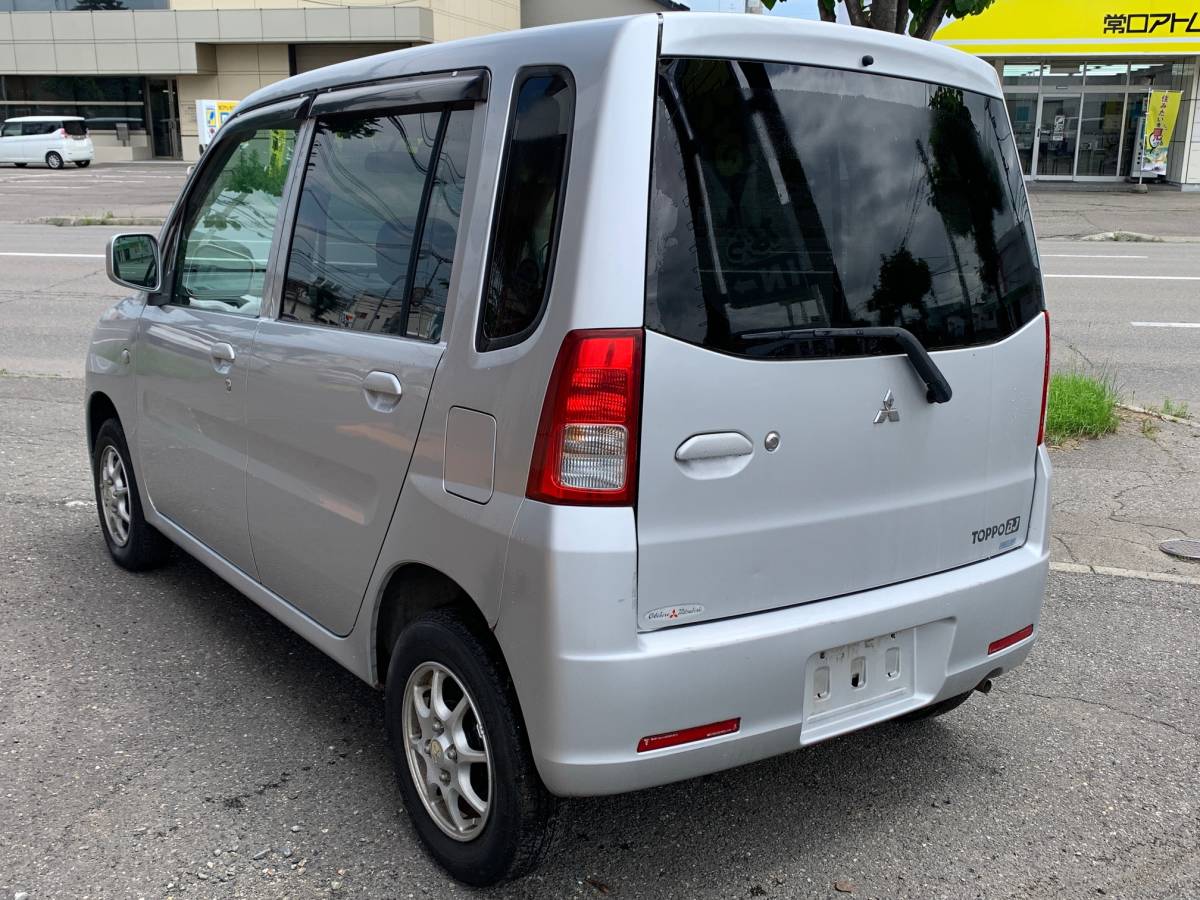 帯広発★平成13年！三菱！トッポBJ！型式　GF-J47A！4WD！走行4万キロ台！スペアキー！ 中古車・新車 GF-J47A 帯広発☆平成13年！三菱！トッポBJ！型式 M ミニキャブバン 26年