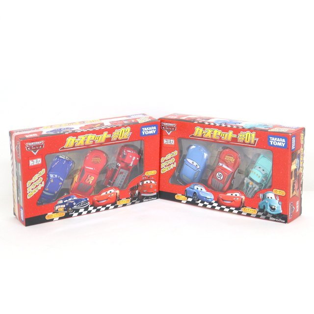 カーズ トミカ #02 ， #03 カーズセット #01， #04-限定販売格安 #01