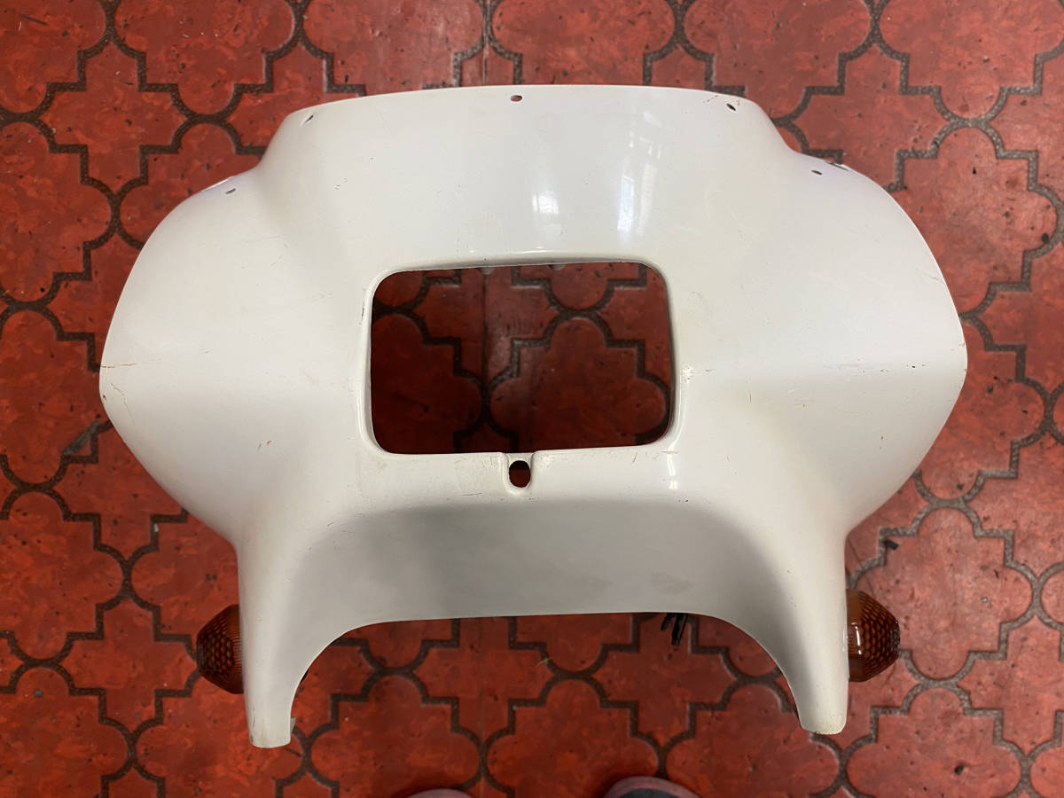 NSR50 アッパーカウル 純正形状 ウインカーレンズ付き 検）NS50 TZM50 