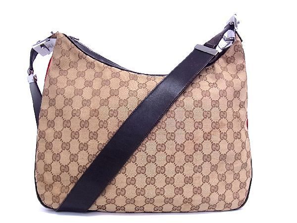 グッチ シェリーライン GUCCI GG 0 ショルダーバッグ レディース キャンバス 腕時計 ワンショルダーバッグ（バッグ・小物・ブランド雑貨 トートバッグ 1 2 001 茶 ワンショルダーバッグの高価