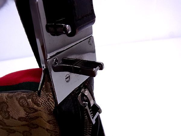 グッチ シェリーライン GUCCI GG 0 ショルダーバッグ レディース キャンバス 腕時計 ワンショルダーバッグ（バッグ・小物・ブランド雑貨 トートバッグ 1 2 001 茶 ワンショルダーバッグの高価