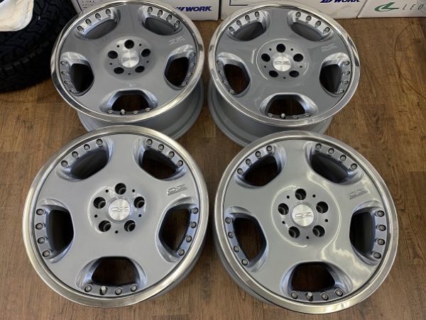 希少!旧モデル!OZ オペラ2 パテントリップ 18X8J+40 114.3-5HX4本 