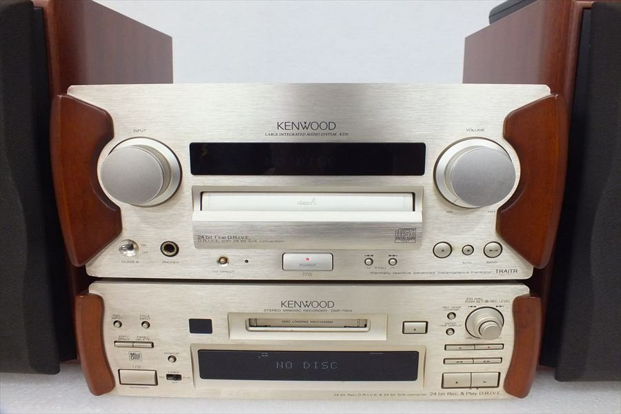 ラジオ・コンポ Kenwood K270 - DMF-7003 DMF-7003 K270 KENWOOD 609KENWOOD MDデッキ ケンウッド オーディオ CD