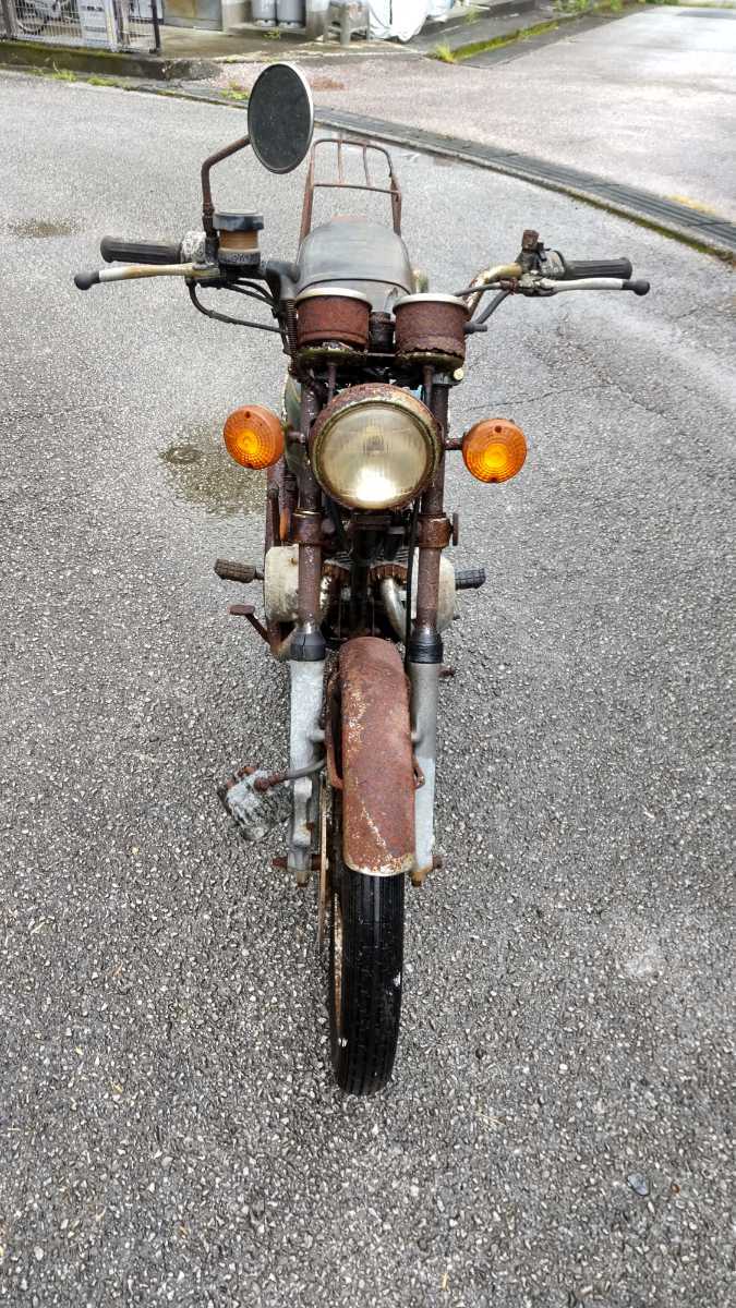スズキ GT125 書無し 長期保管不動車 部品取り レストアベース GT250 