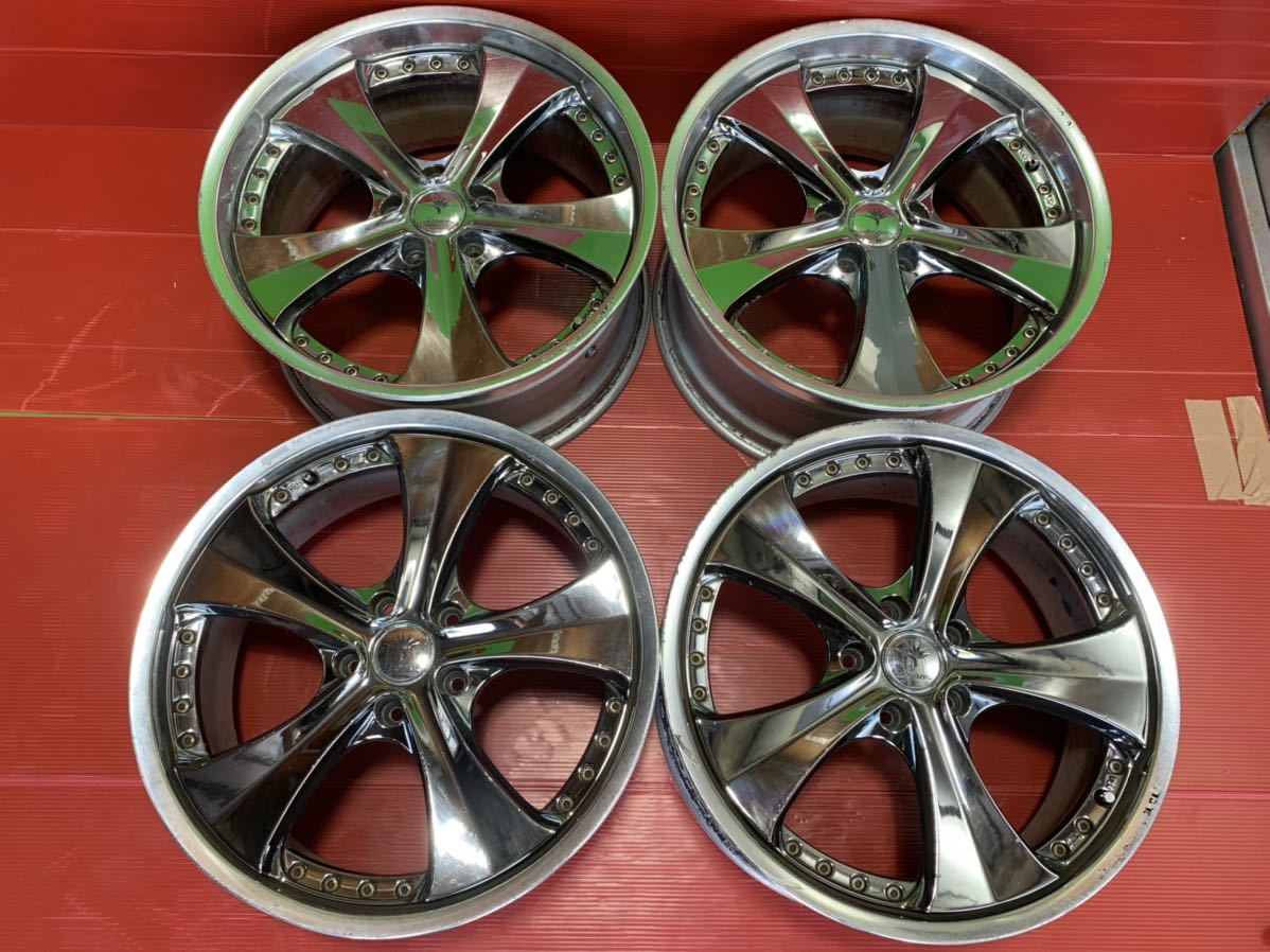 深リム weds Kranze RATZINGER 19インチ 19x8JJ /9JJ OFF：+43 /+38 