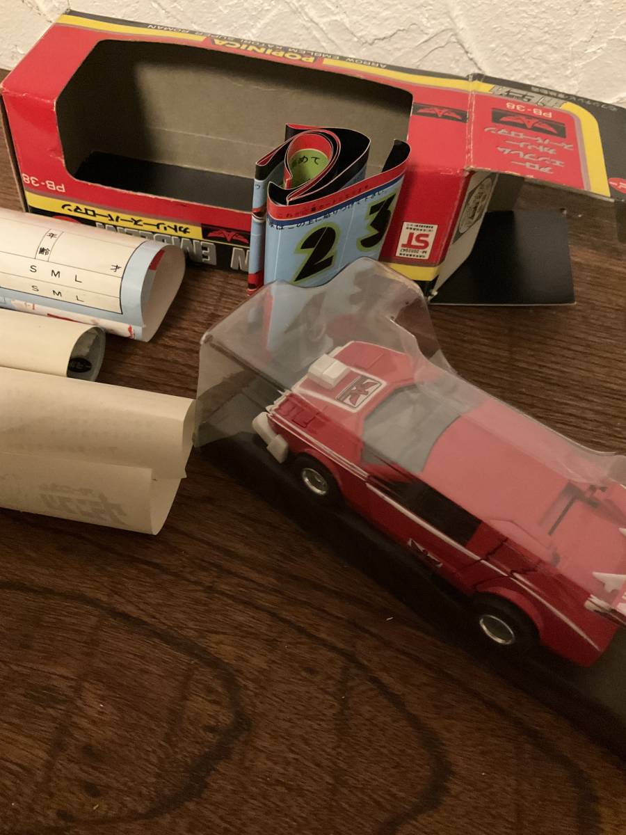 ポピー PB-38 カトリースーパーロマン　アローエンブレム グランプリの鷹 当時モノ】ポピー ポピニカ PB-38 「グランプリの鷹」カトリスーパー