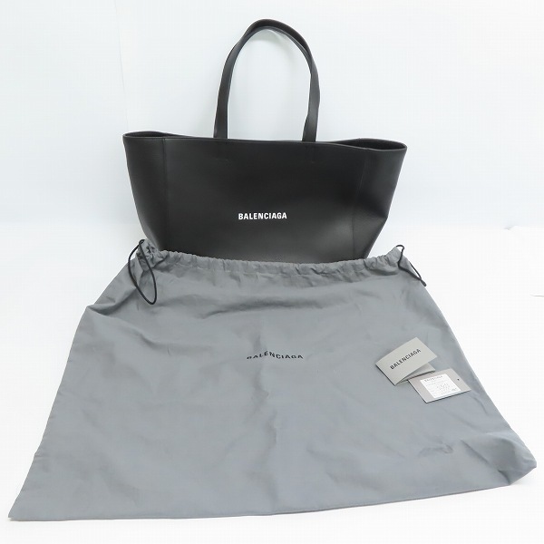 新品同様　BALENCIAGA　バレンシアガ EVERYDAY EAST-WEST　エブリデイイーストウェスト カーフレザー トートバッグ