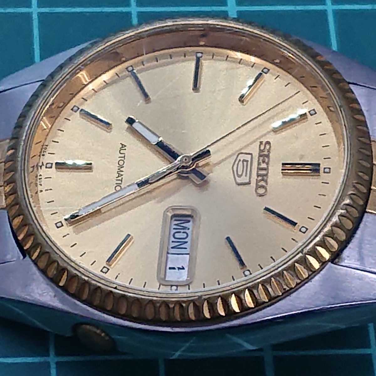 ジャンク SEIKO】 7009-3110 自動巻き/AT メンズ 腕時計 デイデイト 