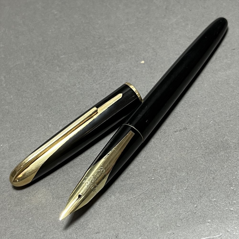 ◇ ヴィンテージ PILOT パイロット R14K SUPER500 万年筆 ネーム刻印有