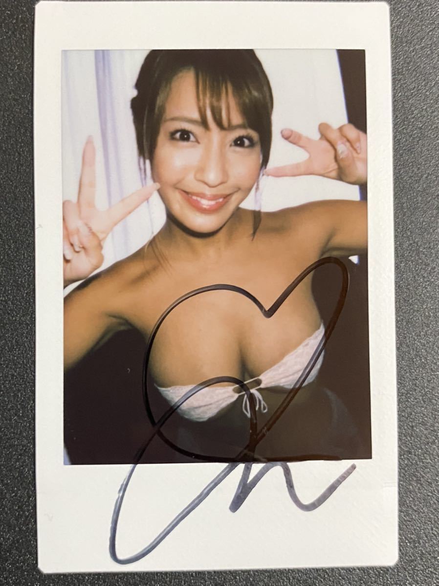 橋本梨菜 dvd購入特典直筆サイン入りチェキ Yahoo!オークション - 橋本