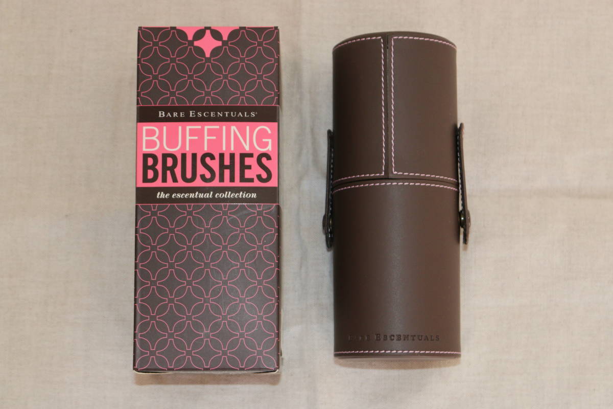 BareEscentuals　ベアエッセンシャル　バフィング　ブラシ　セット（ケース破損あり）_1