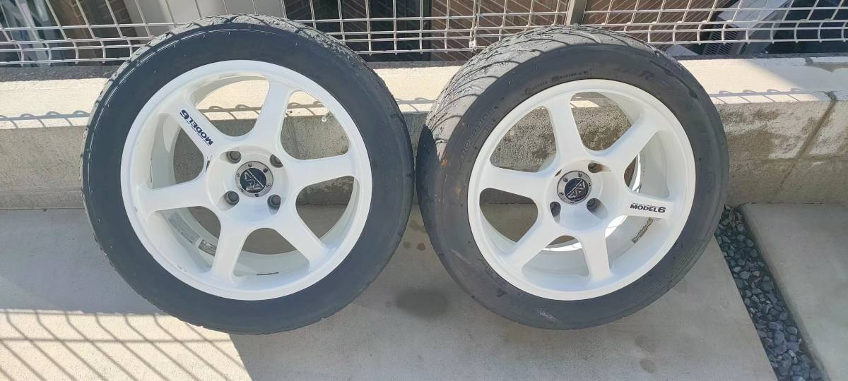 ☆希少☆YOKOHAMA☆AVS☆MODEL6☆モデル6☆16インチ☆8j +35☆二本 