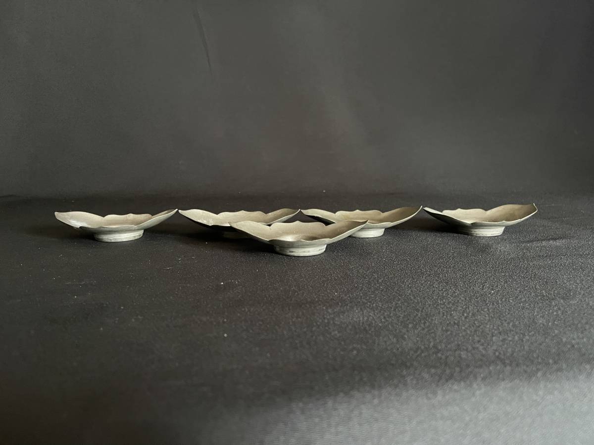 煎茶道具 | 唐物 古美術ささき 茶道具 中国茶器 木瓜形 5枚組